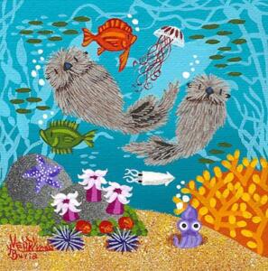 Peerie Otters 26 | 4 x 4 | Kohn