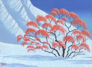 Snowy Field 1 | 12 x 16 | Kohn