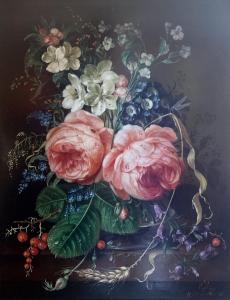 Two Roses | 14" x 11" | Stanislas Kostka