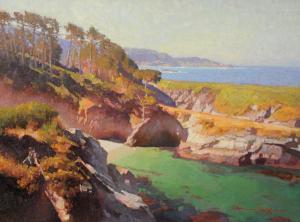 View from Pt. Lobos Carmel | 18 x 24 | Liang