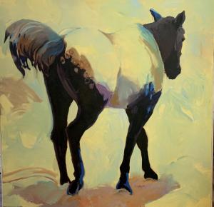 Pasture Bound | 48" x 48" | Keith Lindberg