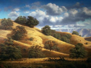 Golden Hills of Summer | 18 x 24 | Linsky