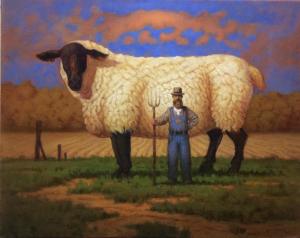 Wooly Bully | 16" x 20" | Richard Lithgow