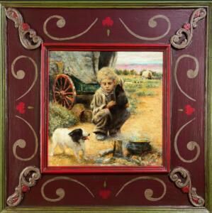 Echo of the Trail | 21 x 21 | Muhin