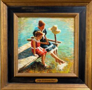 Edge of a Summer Day | 18 x 18 | Muhin