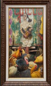 The Little Muse of Circus | 37 x 22 | Muhin