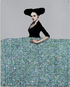 Menina Puntillista | 64 x 51 | Palmero
