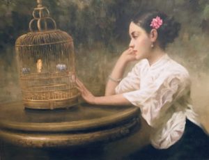 Golden Feather | 30 x 40 | Pan