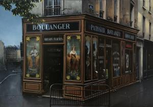 Boulanger Rue Ordener | 32" x 45" | Thomas Pradzynski