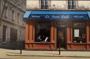 Le Petit Cafe | 21" x 31" | Pradzynski