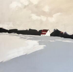 Distant House | 30 x 30 | Pratt