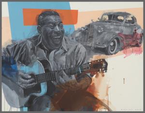 Howlin Wolf's 1938 Cadillac Blues | 45" x 60" | Stanley Rose
