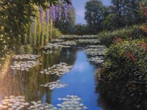 Giverny in July | 12" x 16" | Jared Sines