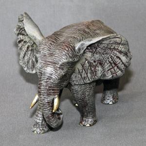 BULL ELEPHANT #2 | 6" x 5" | Stein