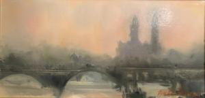 Notre Dame Mist (after Monet) | 14 x 18 | Stratton