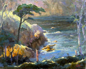 Point Lobos Light | 16 x 20 | Yu