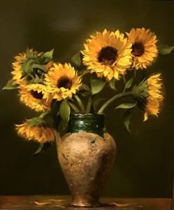 Sunflowers - 24" x 20" - Regina Lyubovnaya