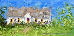 Garden Cottage | 8" x 15" | Sandra Pratt