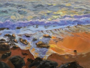 Sunset Sands - 12" x 9" - Linda Petrie Bunch